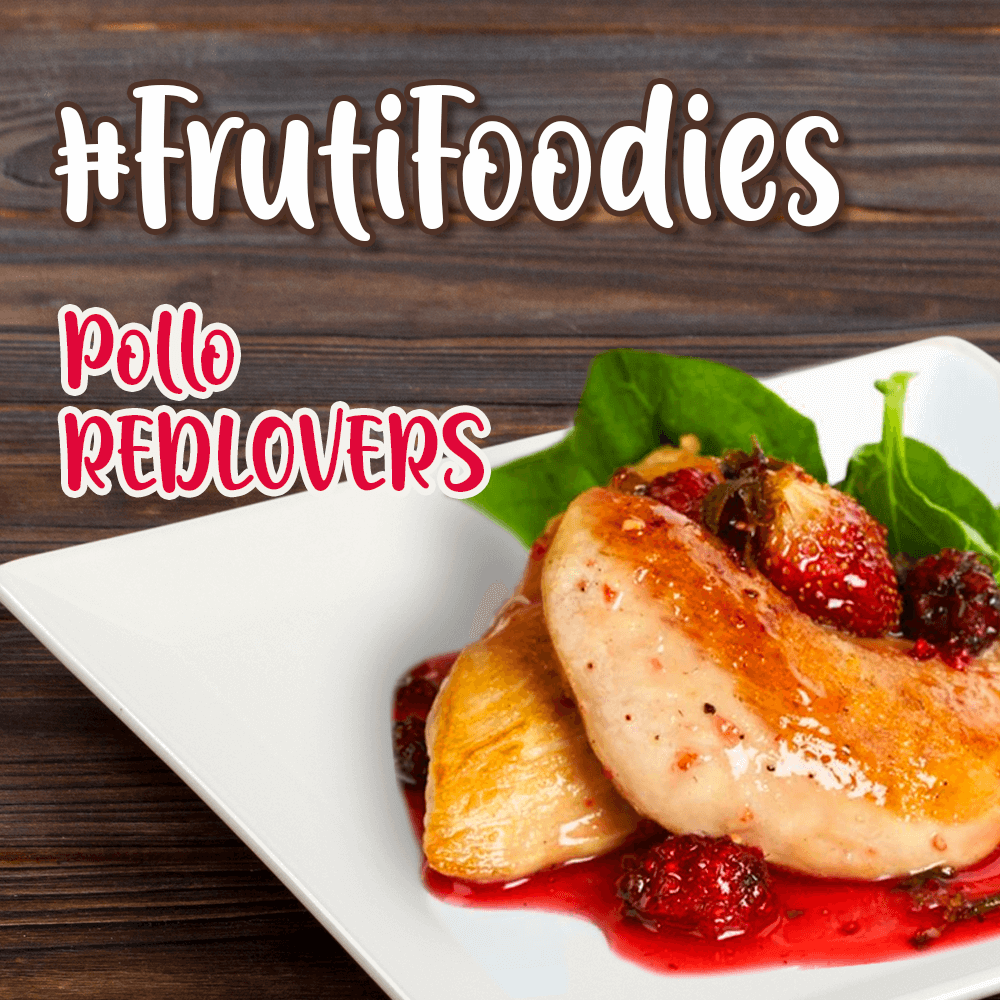 Pollo frutos rojos