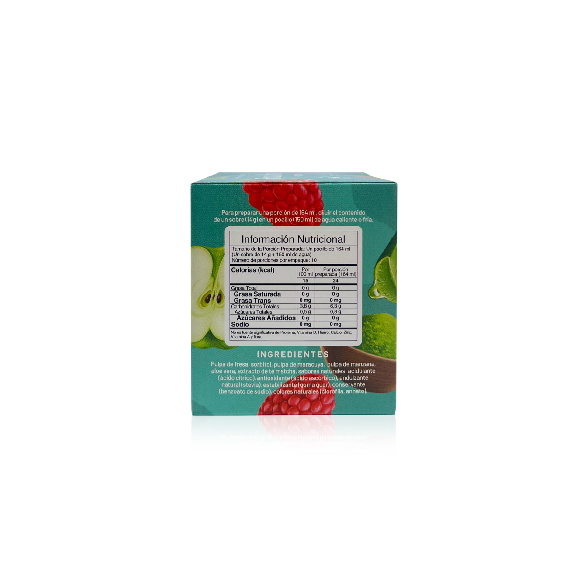 Aromáticas Fusión Frambuesa & Té Matcha x10 sobres