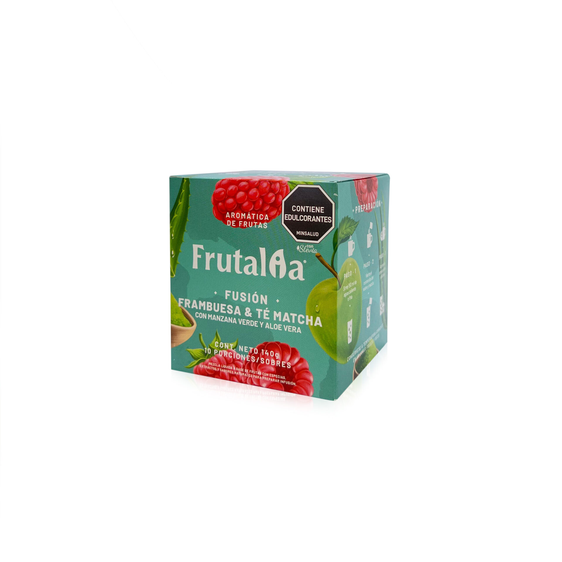 Aromáticas Fusión Frambuesa & Té Matcha x10 sobres