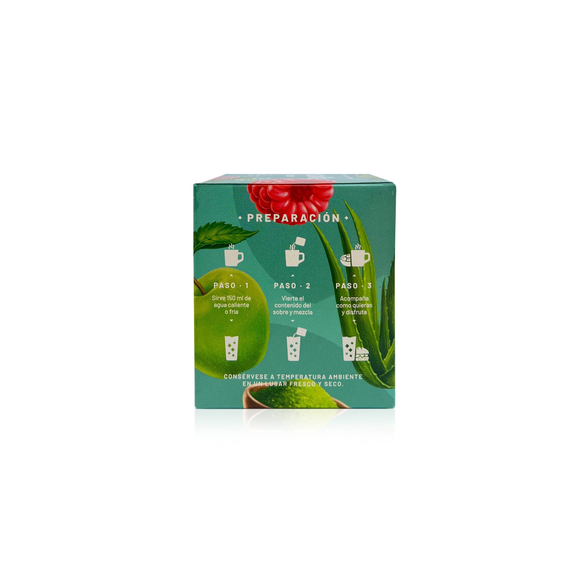 Aromáticas Fusión Frambuesa & Té Matcha x10 sobres